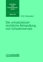 bokomslag Die umsatzsteuerrechtliche Behandlung von Schadensersatz