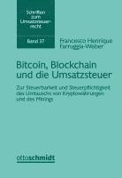 bokomslag Bitcoin, Blockchain und die Umsatzsteuer