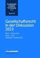bokomslag Gesellschaftsrecht in der Diskussion 2023