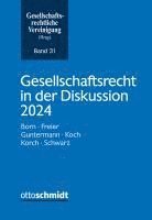bokomslag Gesellschaftsrecht in der Diskussion 2024