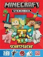 bokomslag Minecraft Stickerbuch Schatzsuche