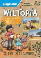 bokomslag PLAYMOBIL Wiltopia. Entdecke die Savanne! Dein Forscherbuch voller kniffliger Rätsel, spannender Fakten, kleiner Experimente und vielem mehr!