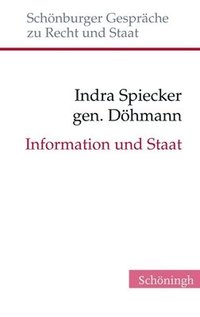 bokomslag Information Und Staat