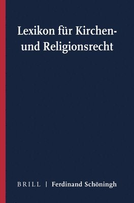 Heribert Hallermann, Thomas Meckel - Lexikon Für Kirchen- Und Religionsrecht: Gesamtausgabe: Bände 1-4., Inbunden