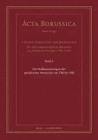 bokomslag Die Hoffinanzierung in Der Preussischen Monarchie Von 1786 Bis 1918
