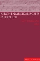 Kirchenmusikalisches Jahrbuch 109. Jahrgang 2025