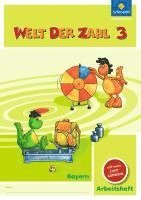 bokomslag Welt der Zahl 3. Arbeitsheft mit CD-ROM. Bayern
