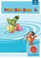 bokomslag Welt der Zahl 4. Arbeitsheft mit CD-ROM. Bayern