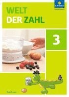 bokomslag Welt der Zahl 3. Schulbuch. Sachsen
