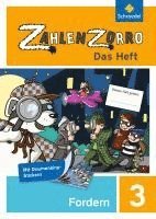 bokomslag Zahlenzorro - Das Heft. Forderheft 3