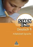 bokomslag Stark in Deutsch 1. Arbeitsheft Sprache 1. Sonderschule