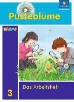 bokomslag Pusteblume. Das Sachbuch 3. Arbeitsheft. Berlin, Brandenburg, Mecklenburg-Vorpommern