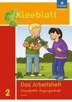 Kleeblatt. Das Sprachbuch 2. Arbeitsheft 1/2 + Beilage Wörterkasten. Bayern 1