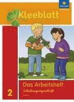 bokomslag Kleeblatt. Das Sprachbuch 2. Arbeitsheft SAS (Schulausgangsschrift). Bayern