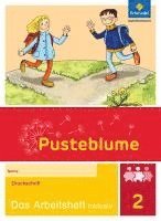 bokomslag Pusteblume. Das Sprachbuch 2. Arbeitsheft inklusiv. Druckschrift DS