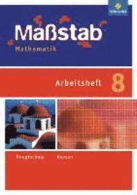 bokomslag Maßstab Mathematik 8. Arbeitsheft. Hessen