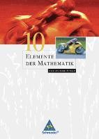 bokomslag Elemente der Mathematik 10. Schülerband. Rheinland-Pfalz