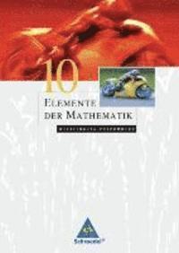 bokomslag Elemente der Mathematik 10. Schulbuch. Mecklenburg-Vorpommern
