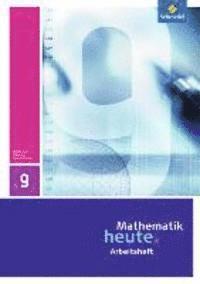 bokomslag Mathematik heute 9. Arbeitsheft. Hauptschulbildungsgang.Thüringen