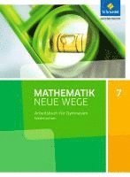 bokomslag Mathematik Neue Wege SI 7. Arbeitsbuch. G9.  Niedersachsen