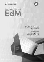 bokomslag Elemente der Mathematik SII. Qualifikationsphase gA Grundkurs: Lösungen 2. Niedersachsen