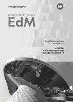 bokomslag Elemente der Mathematik SII. Qualifikationsphase eA Leistungskurs: Lösungen 2. Niedersachsen