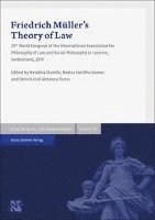 bokomslag Friedrich Muller's Theory of Law: Proceedings of the Special Workshop Held at the 29th World Congress of the International Association for Philosophy