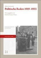Albert Grzesinski, Dietfrid Krause-Vilmar - Politische Reden 1919-1933, Häftad