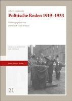 Politische Reden 1919-1933 1