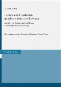 bokomslag Formen und Funktionen griechisch-römischer Literatur