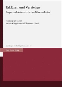 bokomslag Erklären und Verstehen