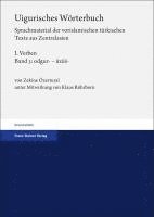 Uigurisches Wörterbuch. Sprachmaterial der vorislamischen türkischen Texte aus Zentralasien 1