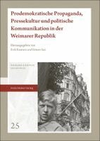 Erik Koenen, Simon Sax - Prodemokratische Propaganda, Pressekultur und politische Kommunikation in der Weimarer Republik, Häftad