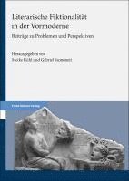 bokomslag Literarische Fiktionalitat in Der Vormoderne: Beitrage Zu Problemen Und Perspektiven
