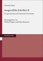 bokomslag Ausgewahlte Schriften. Band 2: Zur Griechischen Und Romischen Geschichte