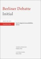 Berliner Debatte Initial 35 (2024) 4: Politik Im Fluss