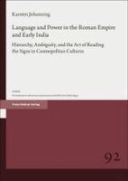 Karsten Johanning - Language and Power in the Roman Empire and Early India, Häftad. Tillgänglighet: Lägg i varukorg