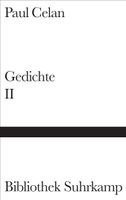 Paul Celan - Gedichte 2, Inbunden