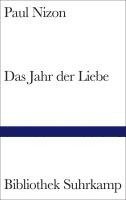 Paul Nizon - Das Jahr der Liebe, Inbunden