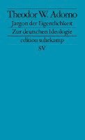 bokomslag Jargon der Eigentlichkeit