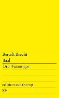 Bertolt Brecht, Dieter Schmidt - Baal, Häftad