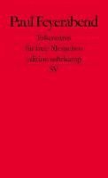 Paul Feyerabend - Erkenntnis für freie Menschen, Häftad