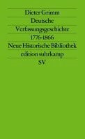 Dieter Grimm, Hans-Ulrich Wehler - Deutsche Verfassungsgeschichte 1776 - 1866, Häftad