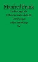 bokomslag Einführung in die frühromantische Ästhetik