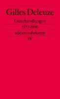 Gilles Deleuze - Unterhandlungen, Häftad