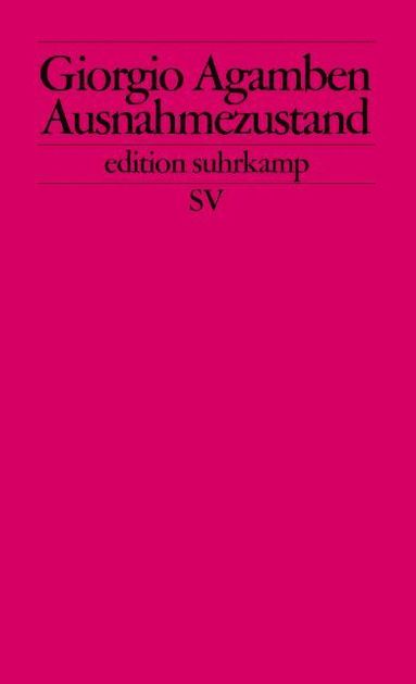 Giorgio Agamben - Ausnahmezustand, Häftad