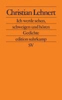 bokomslag Ich werde sehen, schweigen und hören