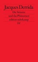 Jacques Derrida - Die Stimme und das Phänomen, Häftad