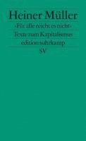 bokomslag »Für alle reicht es nicht«