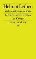 Helmut Lethen - Verhaltenslehren der Kälte, Häftad